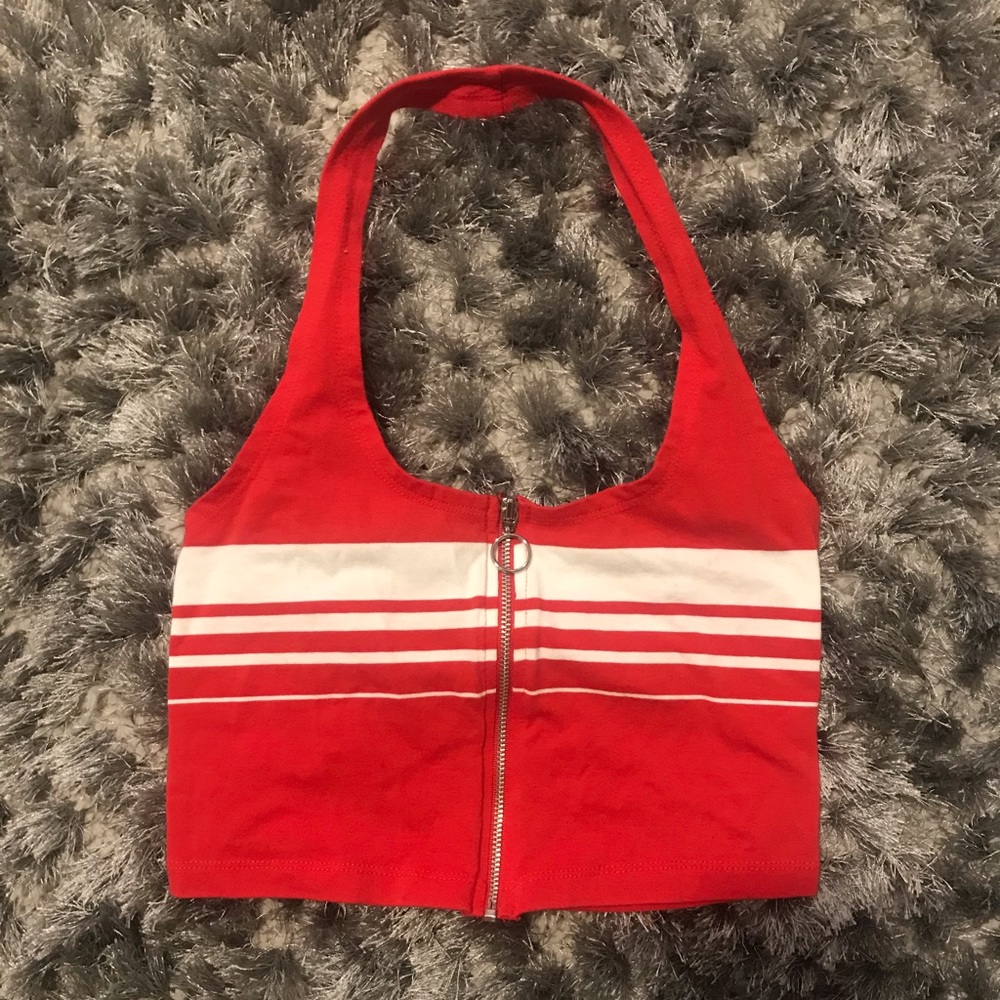 Red crop top from PacSun! NWOT